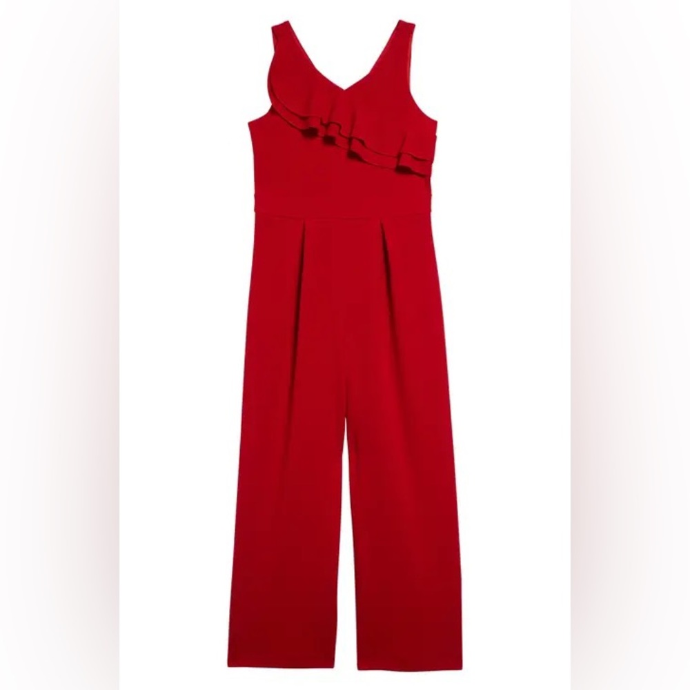 Love, Nickie Lew jumpsuit. Red. Size 12. Excellent condition. Worn once.